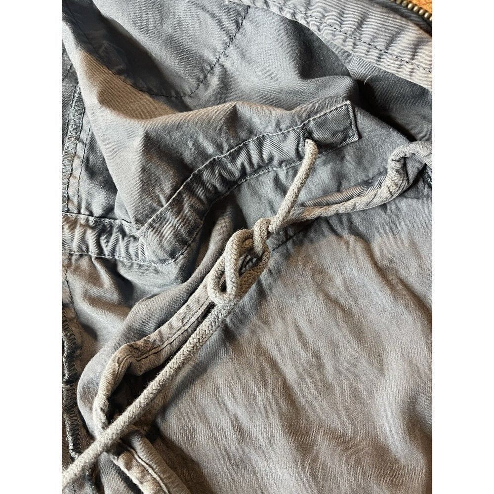 Lily Aldridge for Velvet Graham Spenser Womens Utility Dark Blue Jacket Size S - Picture 8 of 11